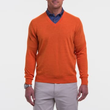 Baruffa Merino Classic V-neck Sweater - SALE
