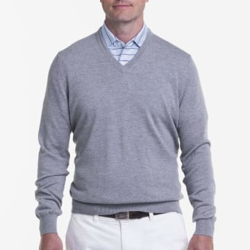 Baruffa Merino Classic V-neck Sweater