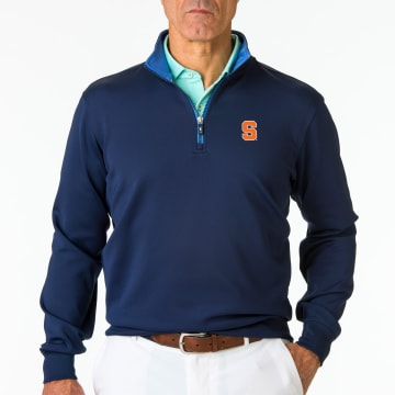 Syracuse | Caves Quarter Zip Pullover | Collegiate