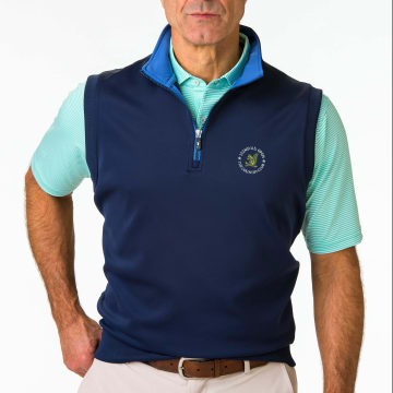 2022 U.S. Open Men's Caves Solid Quarter Zip Vest