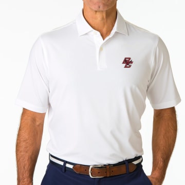 Boston College | USA Tournament Solid Tech Jersey Polo | Collegiate