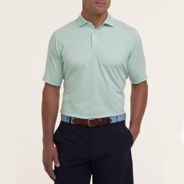 Owens Stripe Tech Polo - Sale