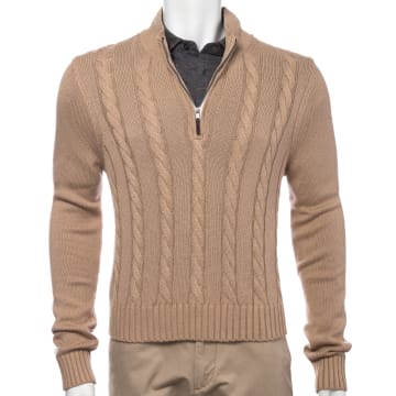 The Sahara Cable 1/4 Zip - SALE
