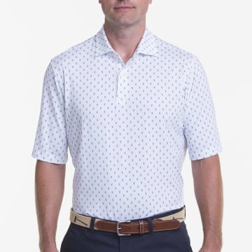 USA Waterski Print Jersey Polo - SALE