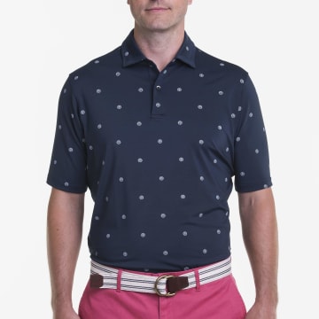 USA Adav Print Jersey Polo - SALE