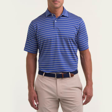 Faxon Stripe Jersey Polo