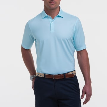 USA DOT PRINT JERSEY POLO - Sale