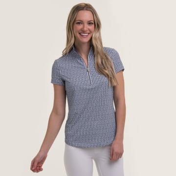 CALLIE ZIP MOCK - Sale