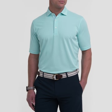 USA CHAMBRAY JERSEY POLO - Sale