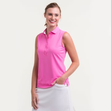 SLEEVELESS CHARLOTTE JERSEY POLO