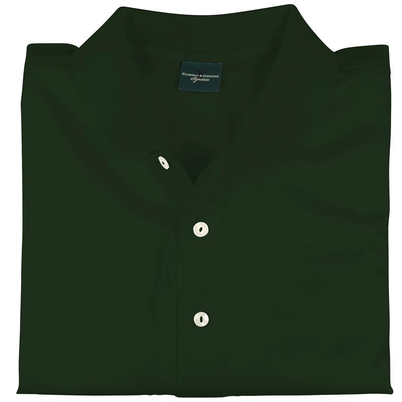 Signature Solid Lisle Polo - Fairway & Greene