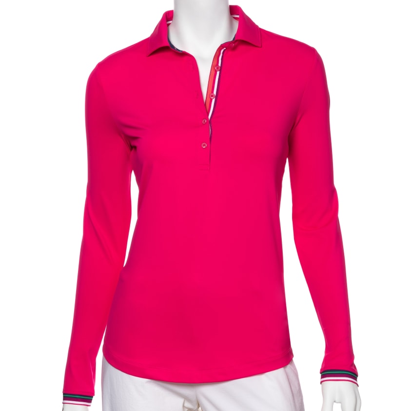 Brea Longsleeve Polo - Fairway & Greene