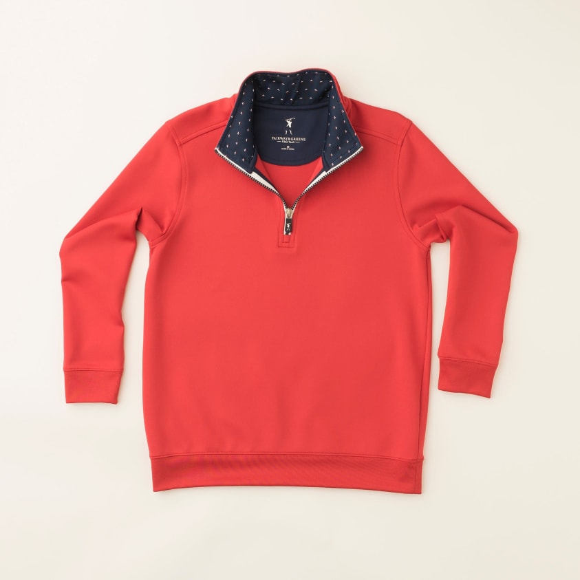 Fairway & Greene Men's Caves 1/4 Zip Pullover