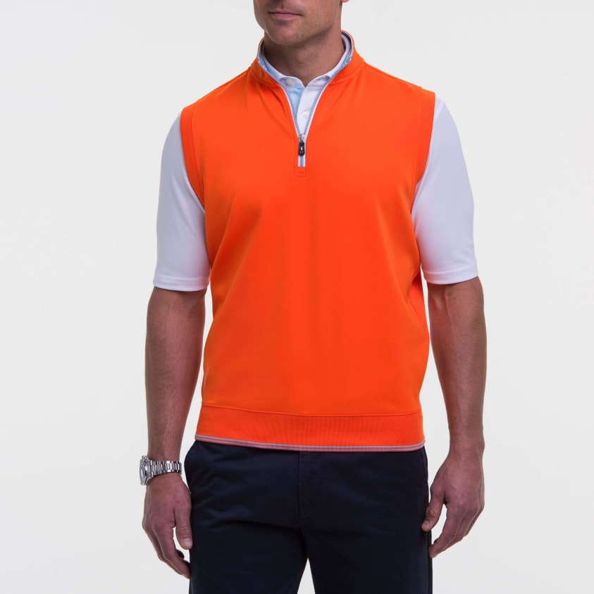 Tipped Caves 1 4 Zip Vest SALE Fairway Greene