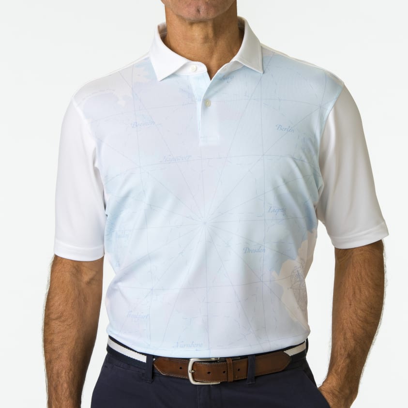 USA Autobahn Print Pique - Fairway & Greene