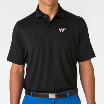 Virginia Tech | USA Tournament Solid Tech Jersey Polo | Collegiate