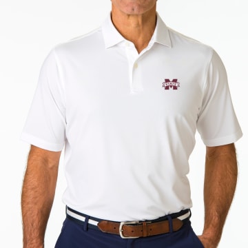 Mississippi State | USA Tournament Solid Tech Jersey Polo | Collegiate