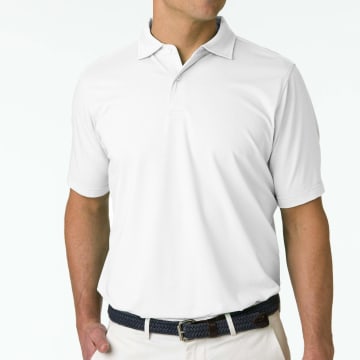 Solid Natural Jersey Polo